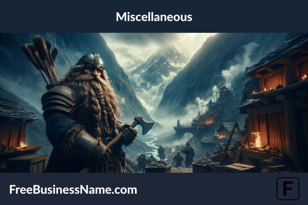 The cinematic image capturing a dwarf character set against a majestic mountain landscape has been created, reflecting the strength, resilience, and craftsmanship of dwarf culture. Explore this vivid portrayal and immerse yourself in the lore of their world.