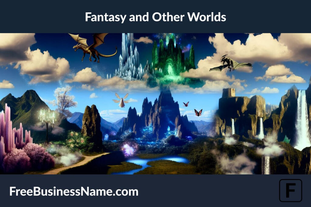 a cinematic images that bring to life the essence of fantasy and other worlds, portraying enchanting landscapes and a variety of mythical creatures. These visuals invite you to explore realms beyond imagination.