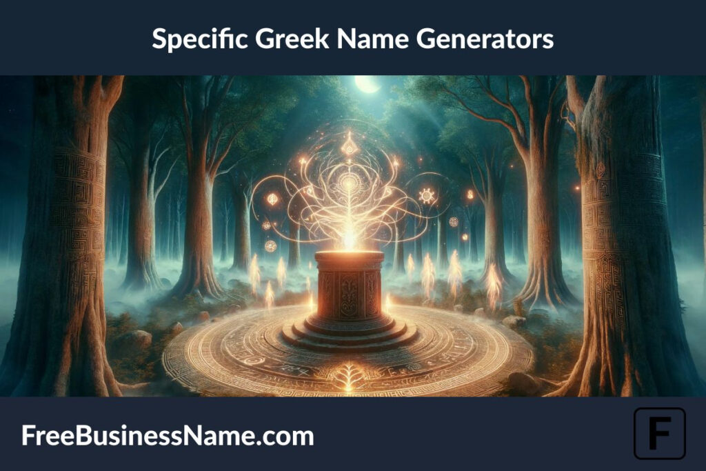 The cinematic image capturing the essence of Specific Greek Name Generators is ready for you to explore.
